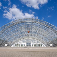Glashalle der Leipziger Messe