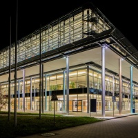 Congress Center Leipzig bei Nacht