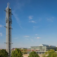 Messeturm Leipzig - Wahrzeichen der Leipziger Messe Messeturm Leipzig - Wahrzeichen der Leipziger Messe