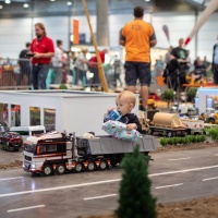 Das jüngste Mitgrlied des RC Modellbaufreaks unterwegs auf dem Truckparcours. Das jüngste Mitgrlied des RC Modellbaufreaks unterwegs auf dem Truckparcours.