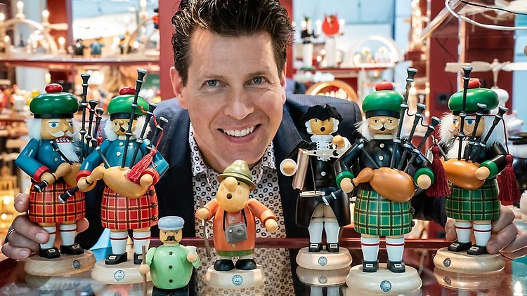 Ringo Müller ist wieder mit seiner echten Erzgebirgskunst auf der CADEAUX dabei.