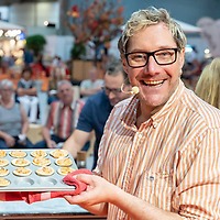 TV-Koch Mirko Reeh hat im Aktions-Areal für Entertainment gesorgt. 