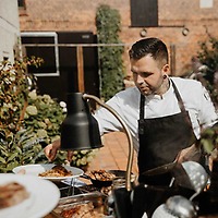 Profi-Koch Philipp Anders in seinem Element