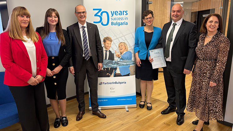 Leipziger Messe feiert 30 Jahre Präsenz in Bulgarien 