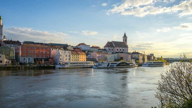Die Donau bei Passau, Foto: Leonhard Niederwimmer