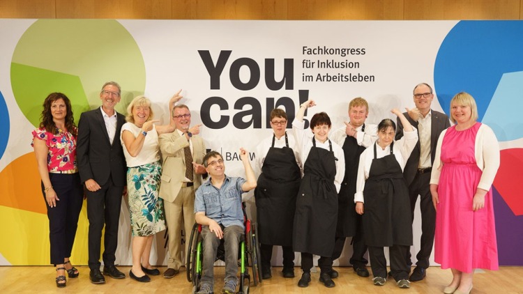 "You can! Fachkongress für Inklusion im Arbeitsleben“ im Congress Center Leipzig