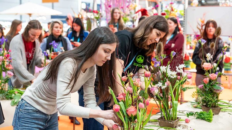 CADEAUX Leipzig: AKTIONSTAG FÜR AZUBIS im Floristik- und Gartenbaubereich