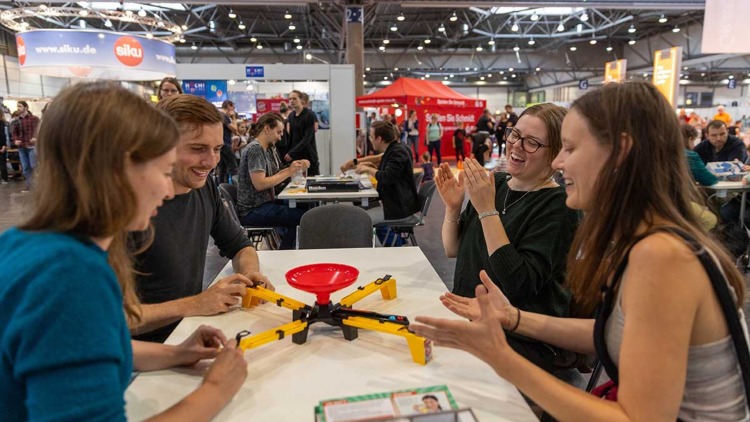 Hobbymesse Leipzig: Gesellschaftsspiele im Trend
