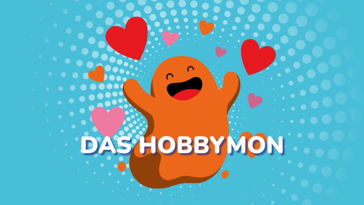 Das Hobbymon, Maskottchen und guter Geist der Hobbymesse Leipzig