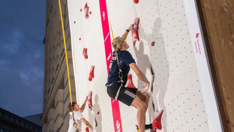 Speedklettern, Foto: Yannick Meyer