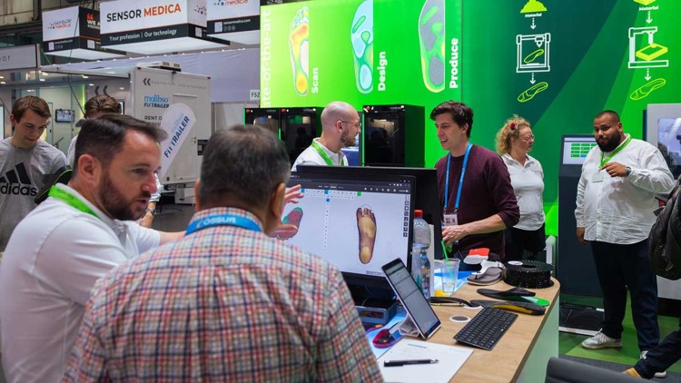 OTWorld: Digitale Schuhtechnologie auf der OTWorld, Foto: Niclas Schmidt