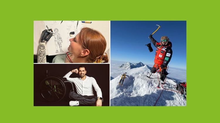 Lara Wilkin (o.l.), Tan Çağlar (u.l.), Hari Budha Magar (r.), Fotorechte: Lara Wilkin (o.l.), Katharina Zimmer (u.l.), Abiral Rai (r.)