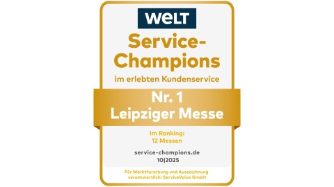Siegel Service-Champions 2025 in Gold Siegel Service-Champions 2025 in Gold