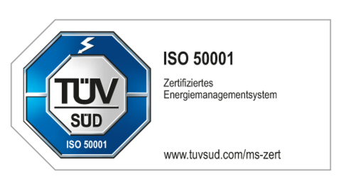 ISO 50001- zertifiziertes Energiemanagement