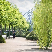 Green grounds at Leipziger Messe