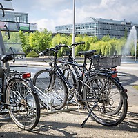 By bike to Leipziger Messe